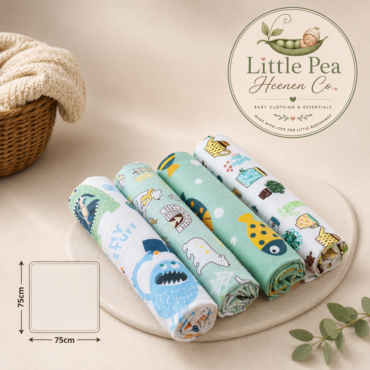LP-170 Little Pea baby bedding