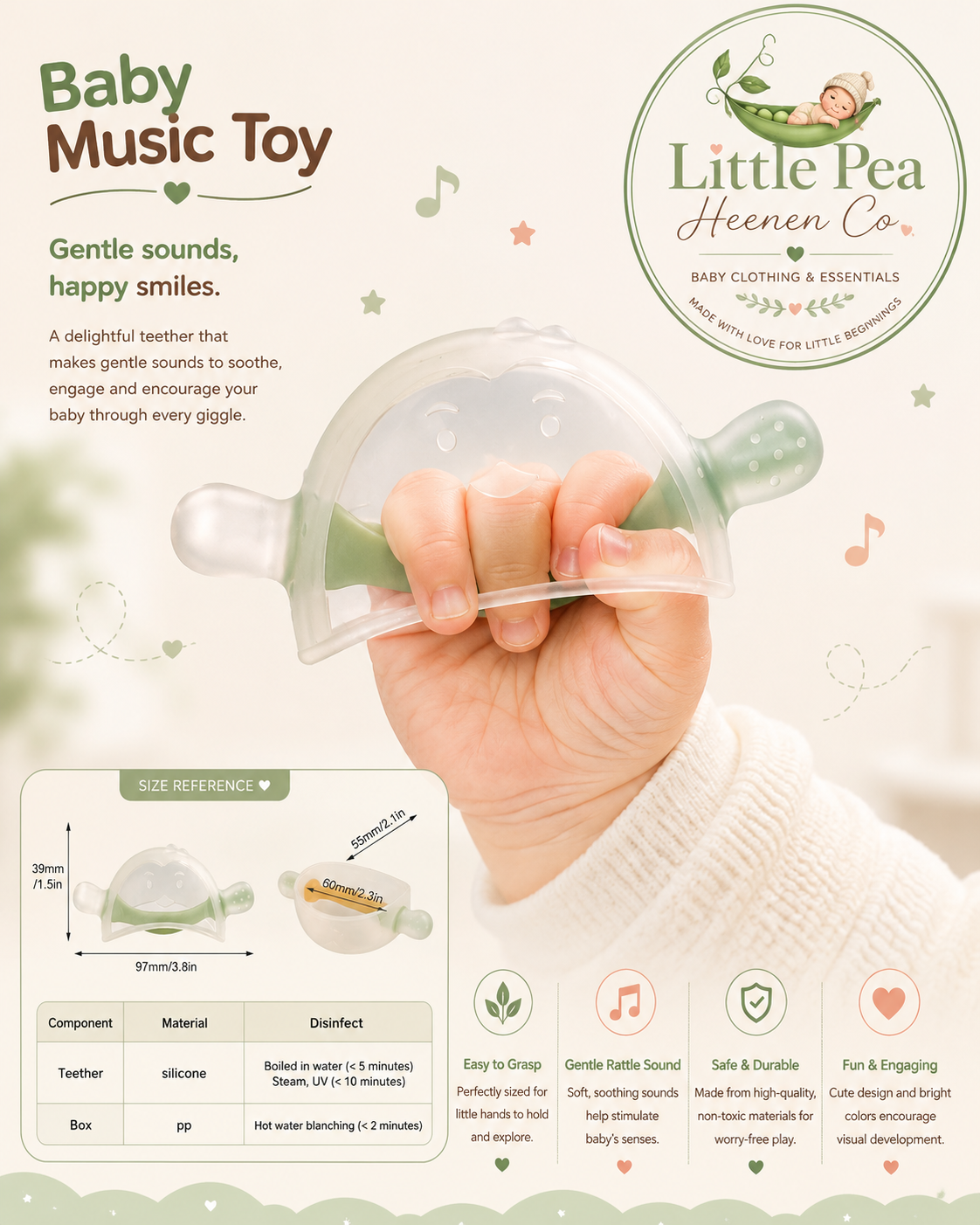 Baby Teether / Sound Toy